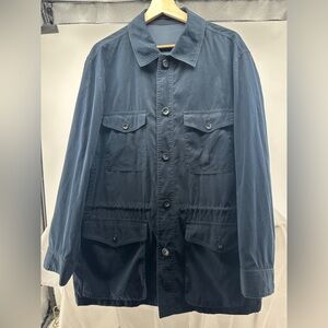 Valstar navy 4 pocket safari jacket